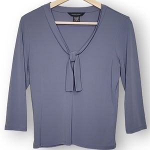 Banana Republic V-neck Tie Blouse, Size S